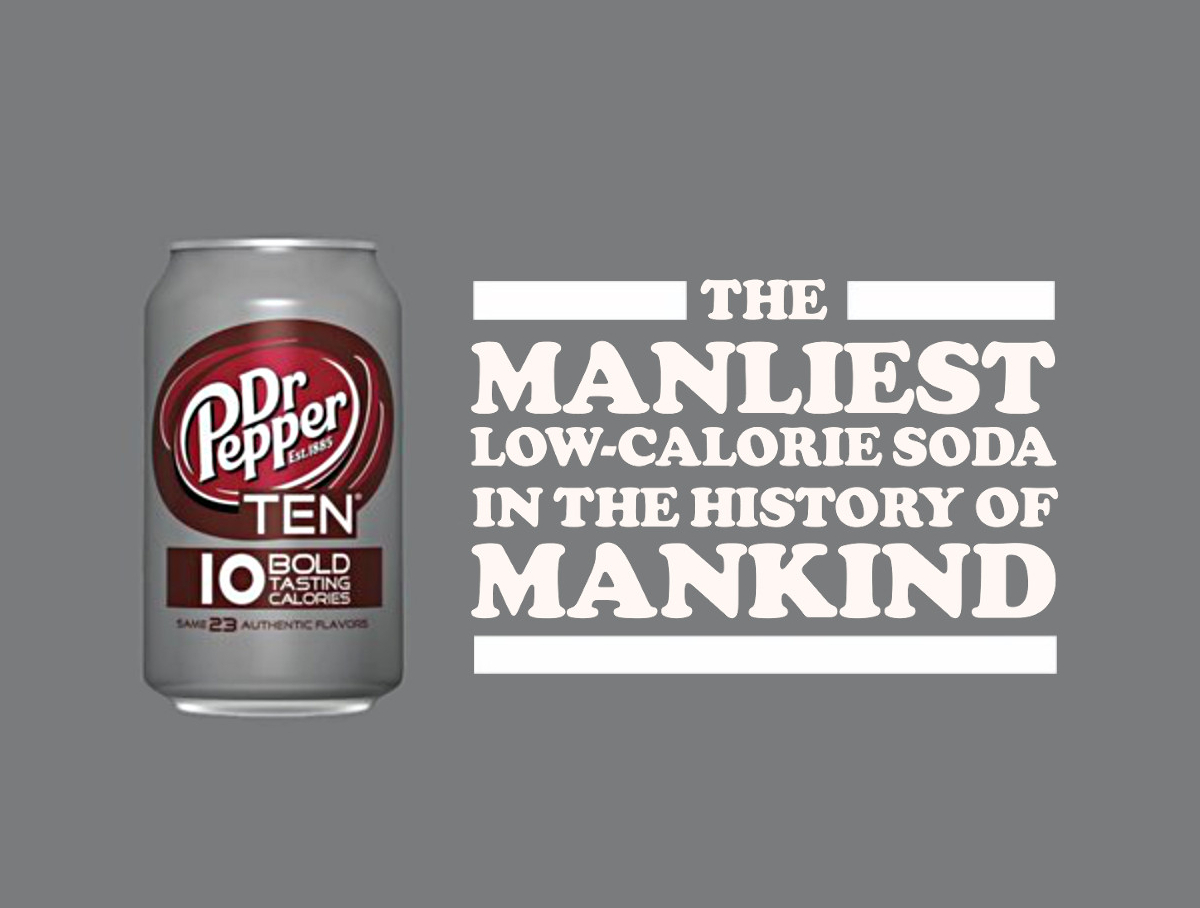 Tagline: the manliest drink in the history of mankind